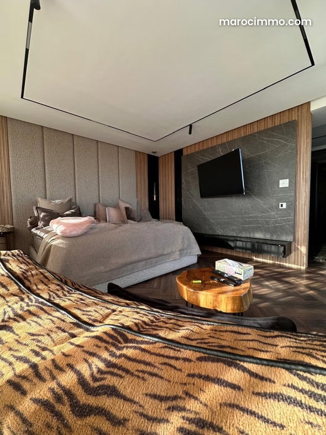Penthouse neuf meublé en location a l orangeraie souissi — 3