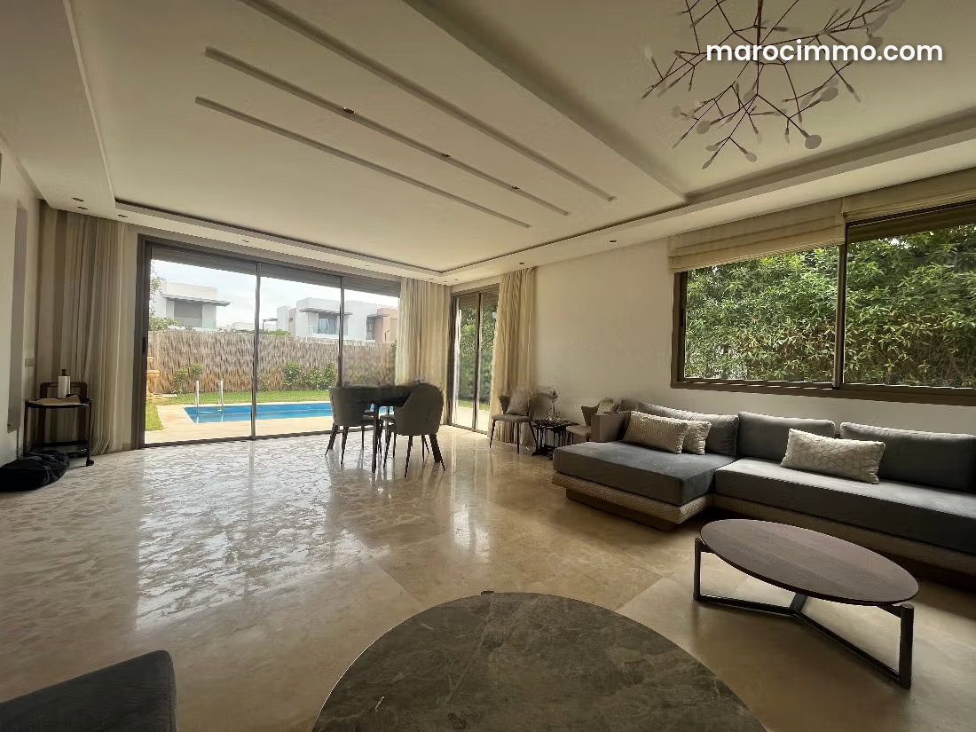3-Bedroom Villa with Pool, Dar Bouazza — Dar Bouazza
