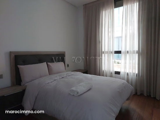 Furnished Modern 2-Bedroom Apartment with Balcony at Anfaplace, Ain Diab — 4