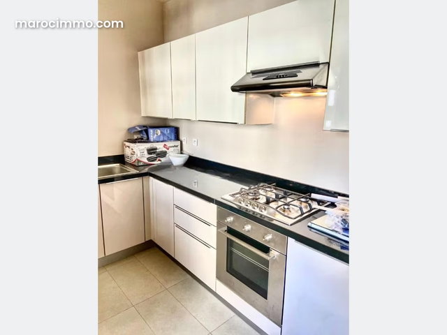 Superbe appartement à louer à Casablanca Finance City. Surface de 125 m². Bien meublé — 3