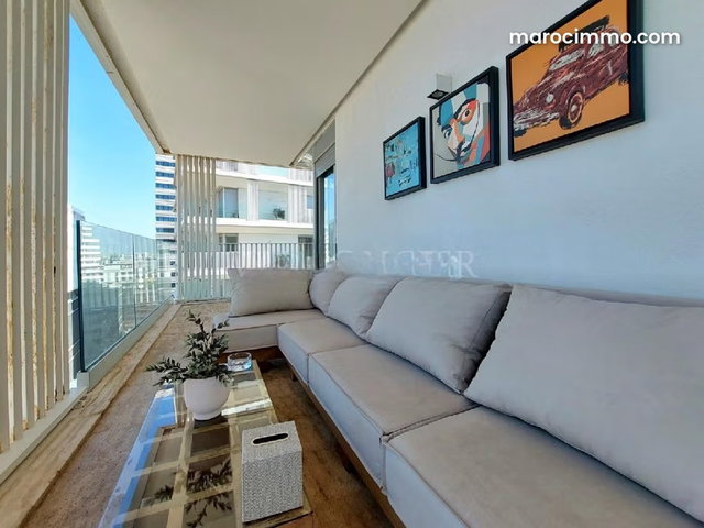 Vente bel Appartement Moderne avec terrasses 3chambres Casa Finance City — 3