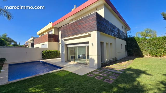 Furnished Villa in the Green City — Bouskoura