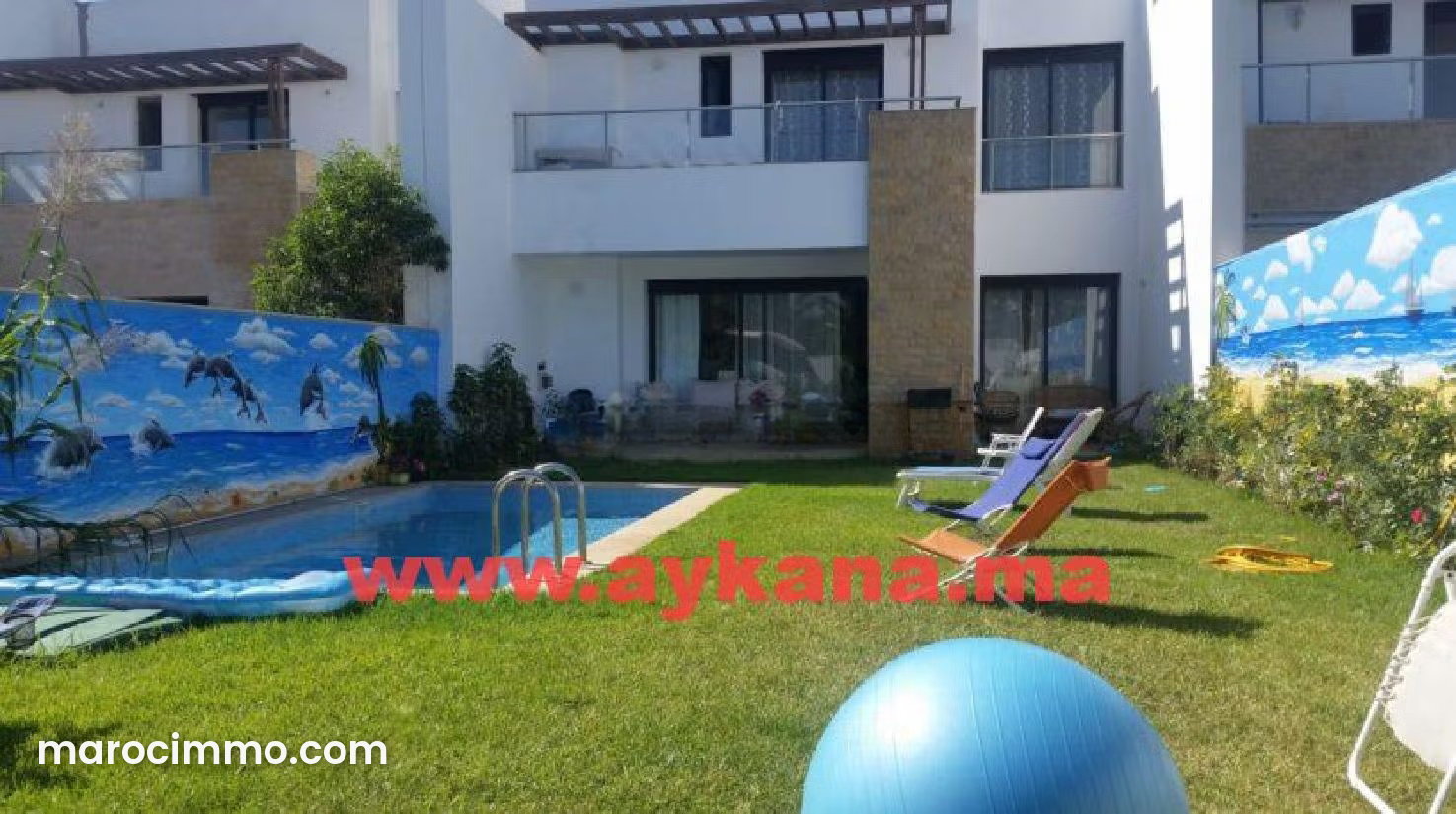 House with Swimming Pool for Sale in Said Hajji, Salé — Salé