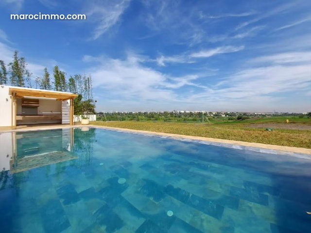 Location magnifique villa front de Golf 5 suites 1000m2, Bouskoura ville verte — 3