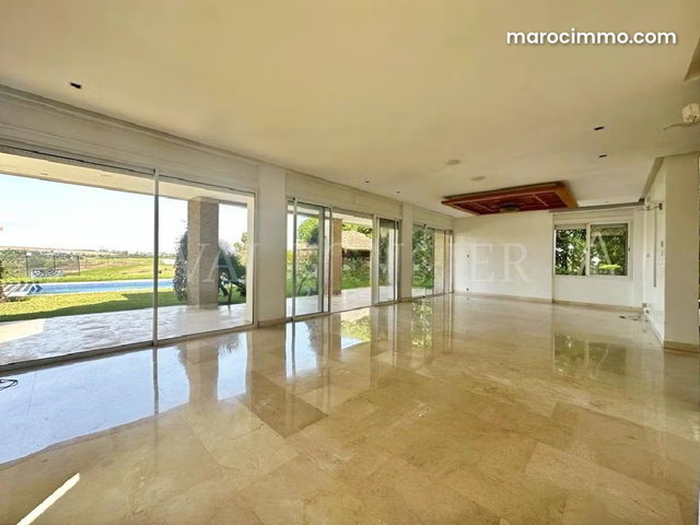 Location magnifique villa front de Golf 5 suites 1000m2, Bouskoura ville verte — 5