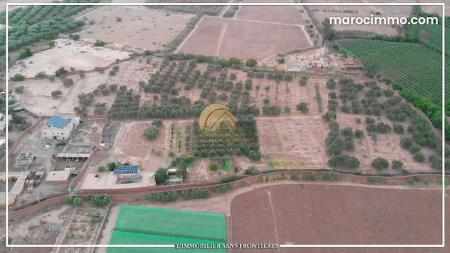 Ferme à vendre à Route de Fès, Marrakech — Titre foncier — 4 ha 2 410 m² — 2