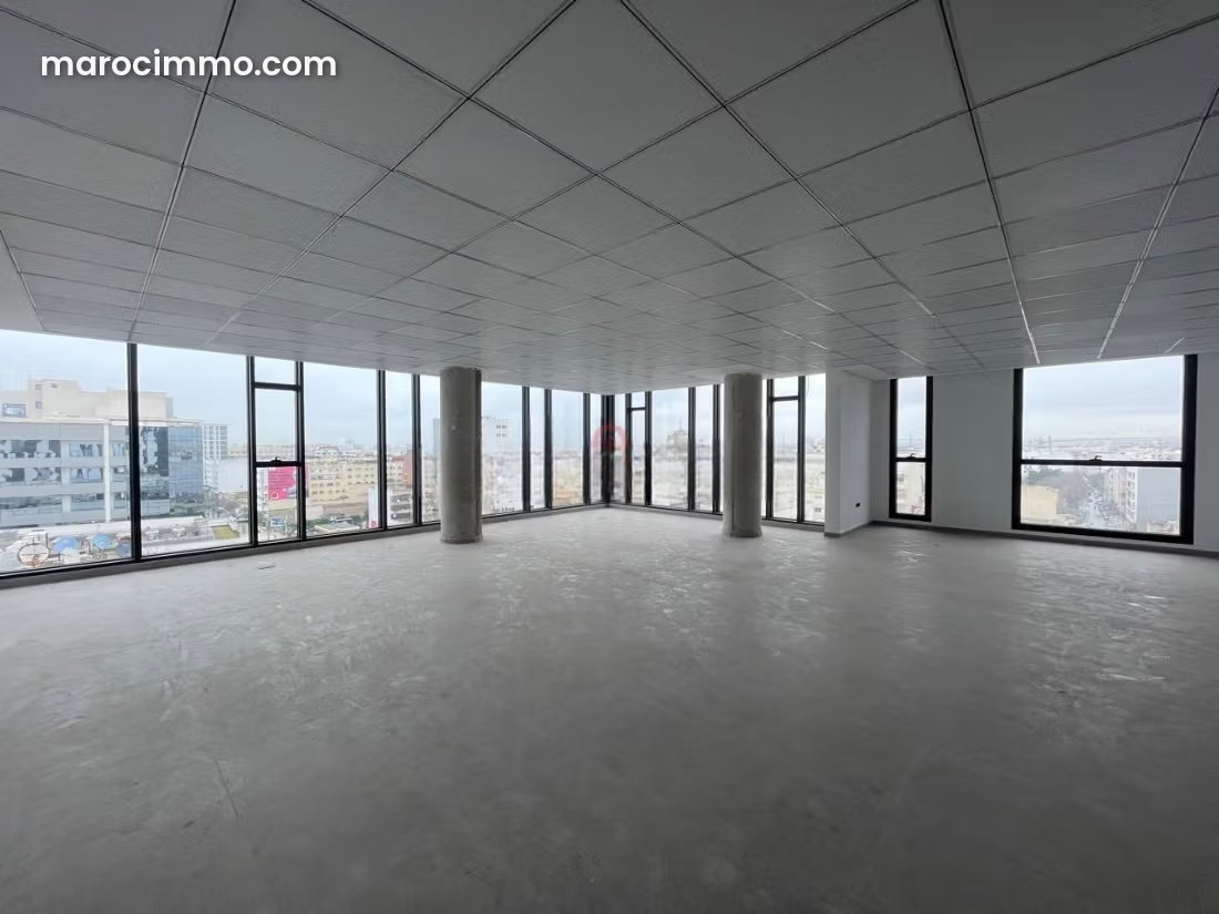 50 sqm office on a high floor, Palmier, Casablanca — Casablanca