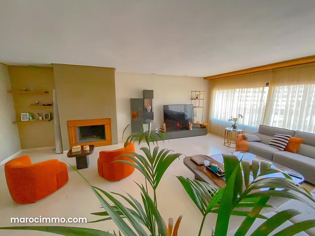 Appartement meublé avec terrasse à louer à Racine Casablanca — Casablanca