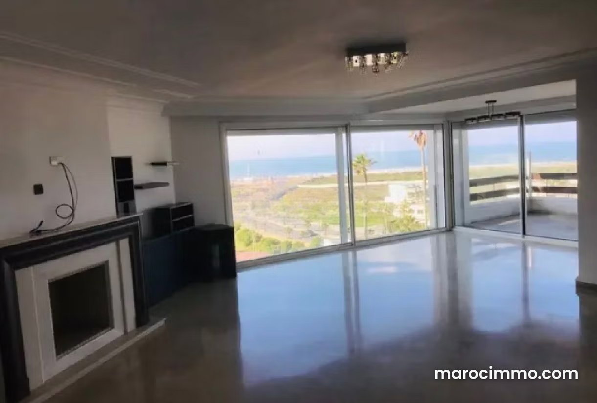 Appartement 200 m² vue mer, résidence sécurisée Aïn Diab, Casablanca — Casablanca