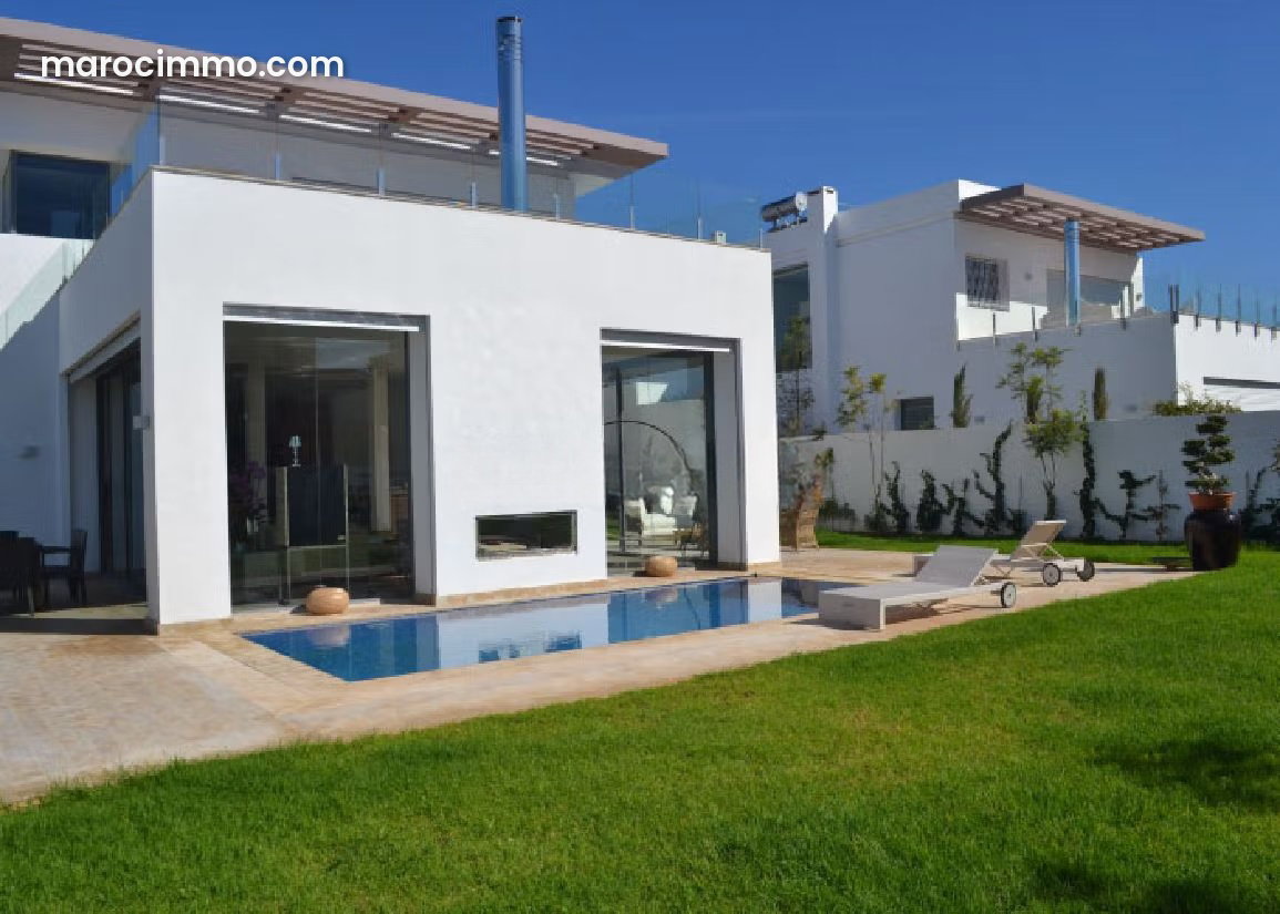 4-Bedroom Villa with Pool and Garden for Rent, Anfa, Casablanca — Casablanca