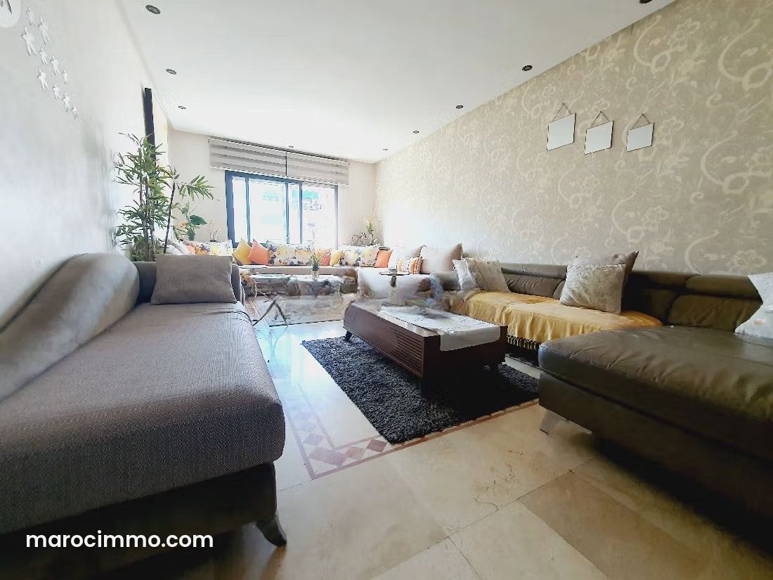 Bright 2-Bedroom Apartment in Maârif Extension, Casablanca — Casablanca