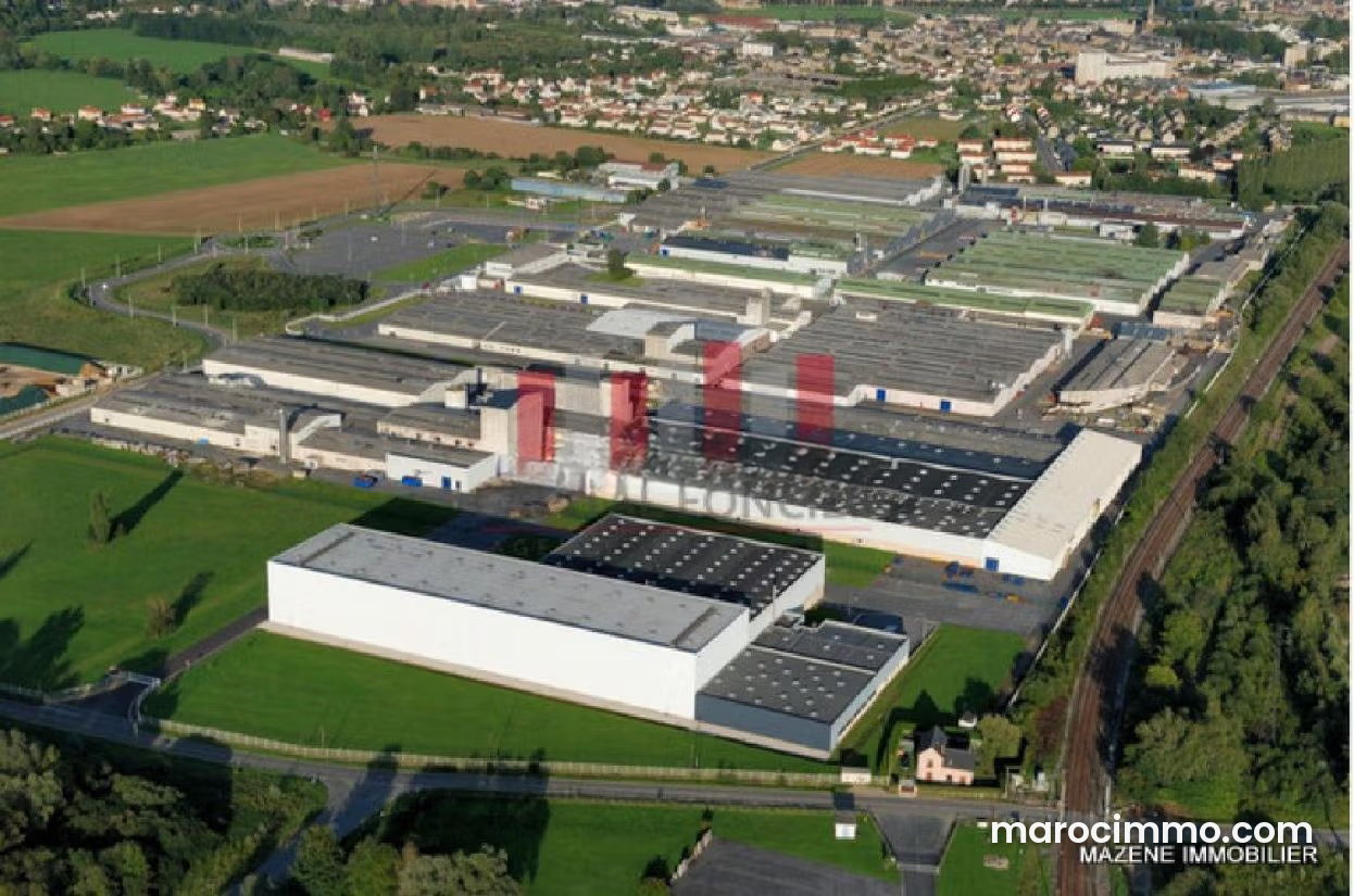Terrain industriel 10 000 m², zone I2S1, Lissasfa, Casablanca — Casablanca