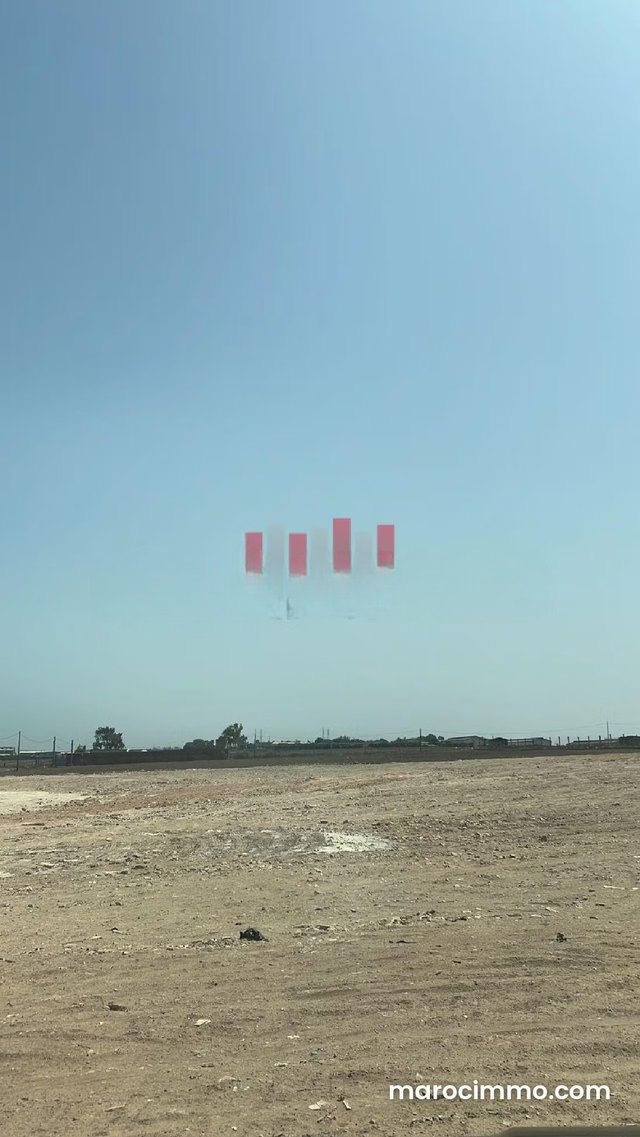 Terrain industriel de 10.000 m en plein zone industrielle de LISSASFA Oulad azzouz a la vente — 2