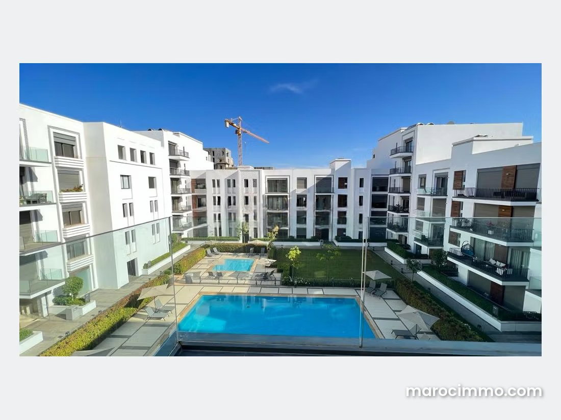 200 m² Apartment with Pool and Terraces, Souissi, Rabat — Rabat