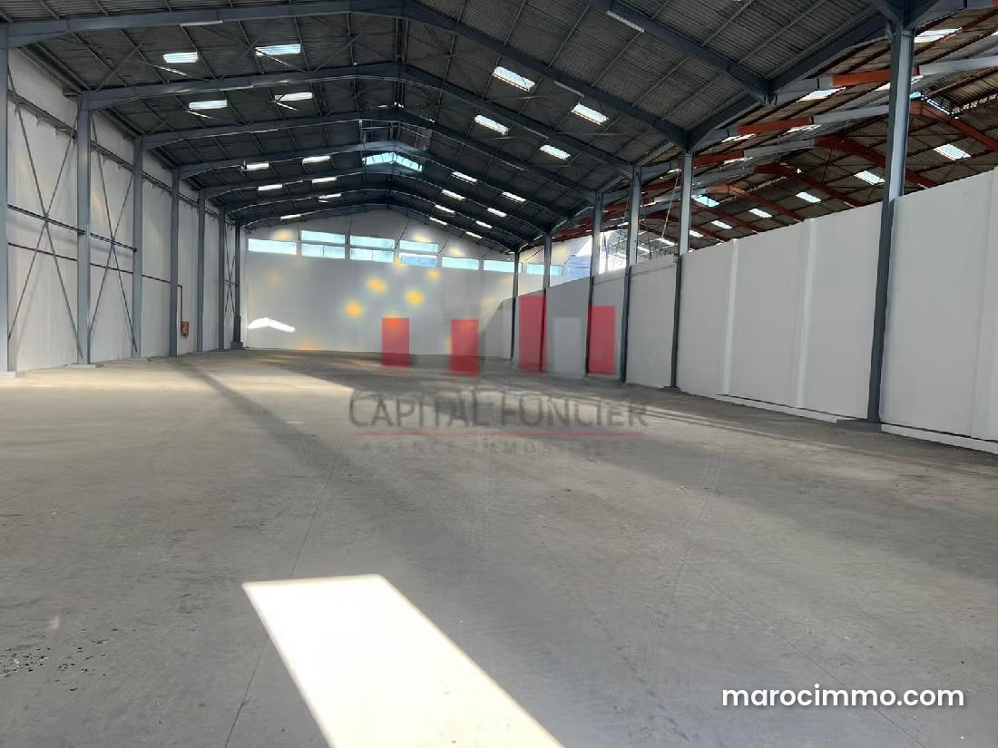 5,000 m² Commercial Premises with 11 m Ceiling Height, Ain Sebaa, Casablanca — Casablanca