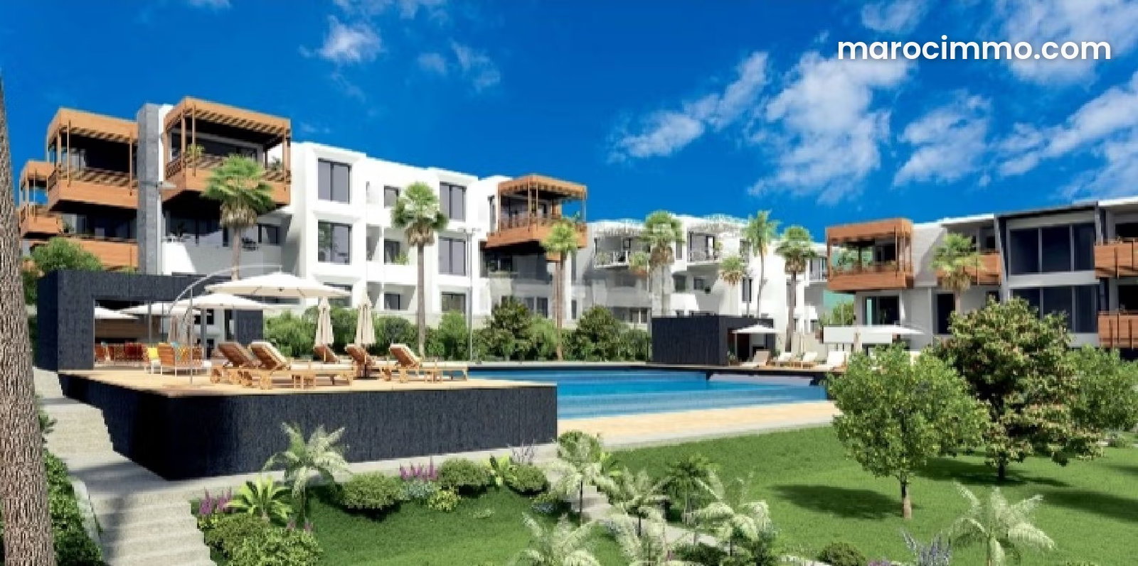 Furnished Apartment with Sea Views in Dar Bouazza — Dar Bouazza