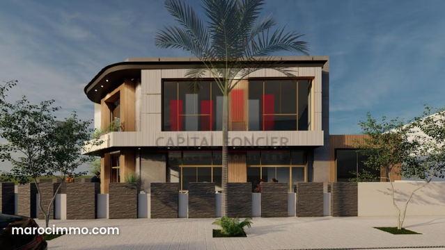 New 800 sqm Commercial Villa for Rent in Anfa Quarter — Casablanca