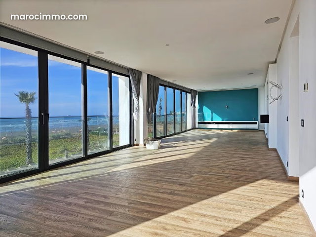 Exceptional 203m2 Apartment for Rent with Front Sea View in Ain Diab, Casablanca — 4
