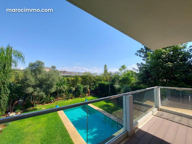 Apartment for rent 175m2 3 bedrooms with pool and Rooftop, Bouskoura — 4