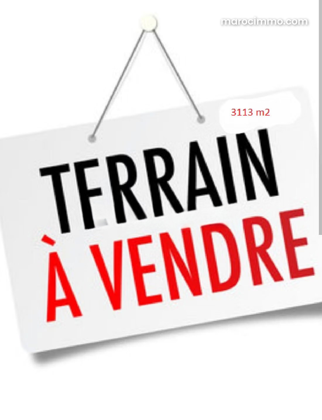 Terrain 3113 m² vue mer à vendre quartier Manar Tanger — Tanger