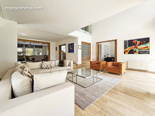 Vente villa d'exception 643m2 4chambres avec piscine Ain Diab, Casablanca — 3