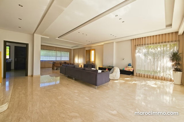 Location villa moderne 4suites avec piscine Ain Diab, Casablanca — 2