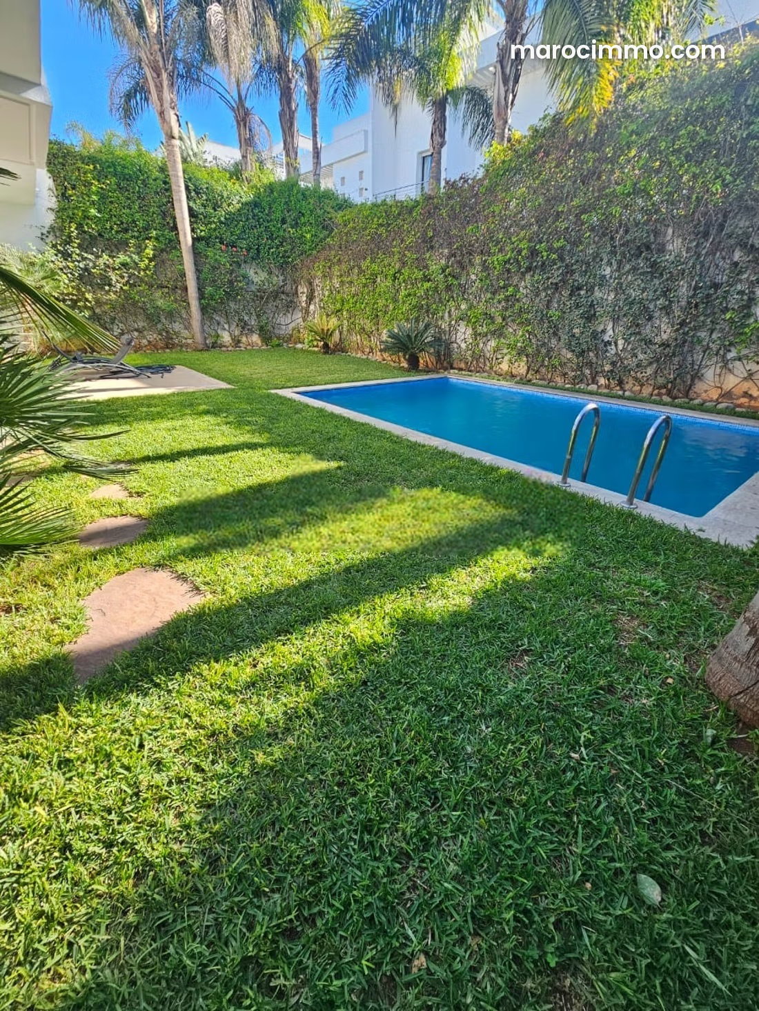 Furnished 450 sqm villa with pool and sea view, Aïn Diab, Casablanca — Casablanca
