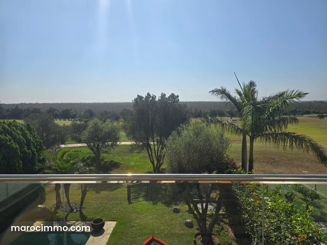 Villa en vente front golf forêt palmeraie — 2