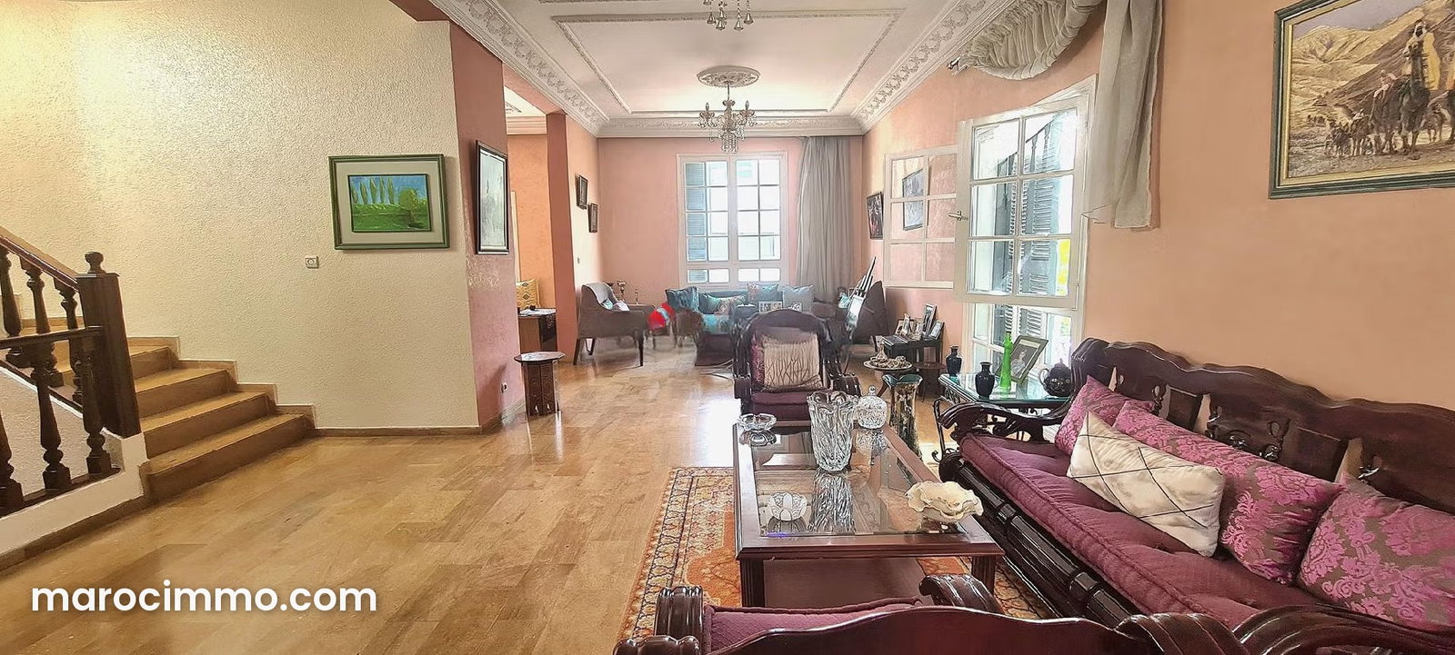 Villa 370 m² avec jardin et terrasse, Anfa, Casablanca — Casablanca