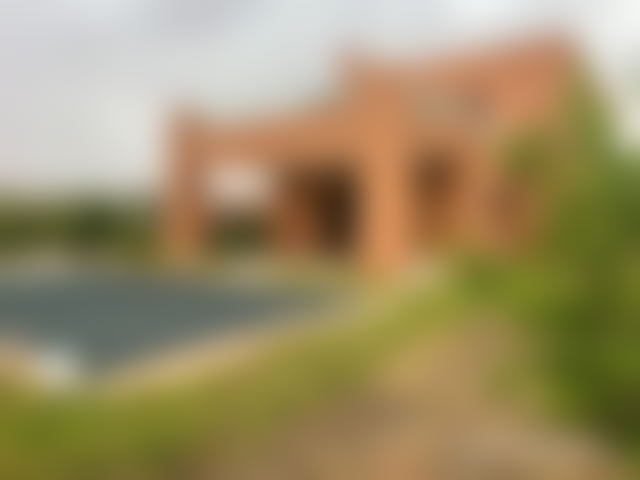 Contemporary Villa on Route d'Ourika, Marrakech, Facing the Atlas Mountains — Marrakesh