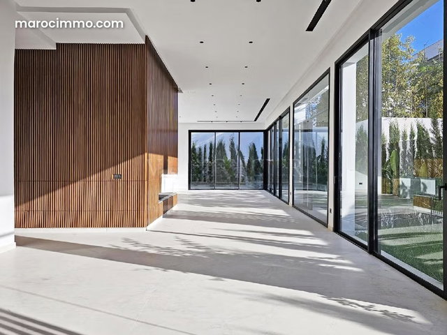 Breathtaking Modern Villa for Rent 487m2 4 Bedrooms with Pool Ain Diab, Casablanca — 2