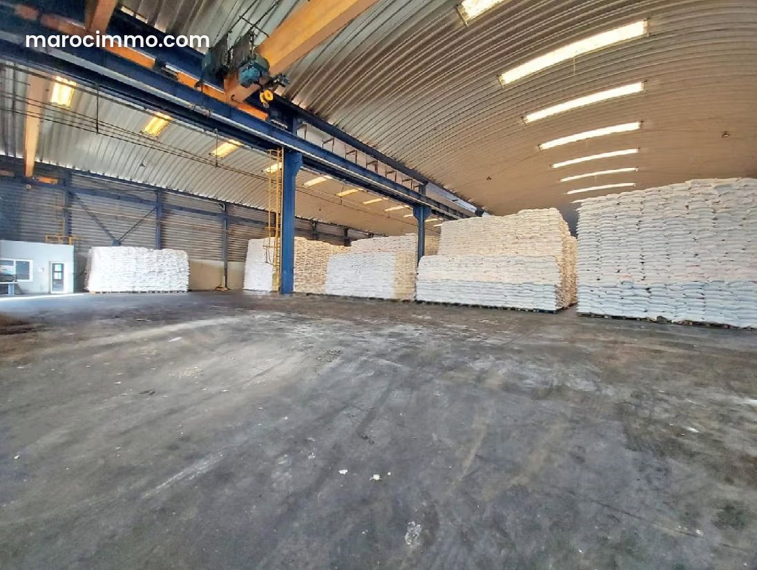 5,000 m² Commercial Premises for Lease, Ain Sebaa, Casablanca — Casablanca