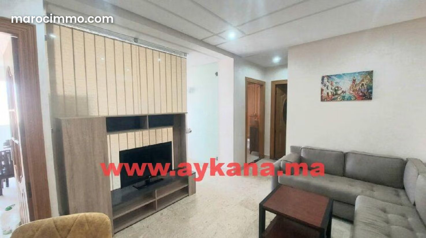 Appartement meublé avec terrasse et garage à Agdal Rabat — Rabat