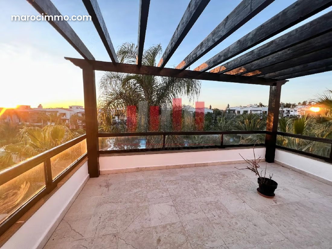 240 sqm apartment with pool and garden, Ville Verte, Bouskoura — Bouskoura