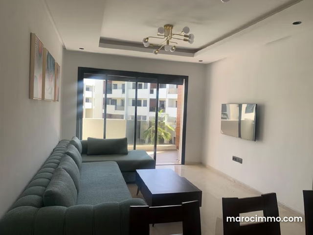 Appartement meublé à louer à Bouskoura — بوسكورة
