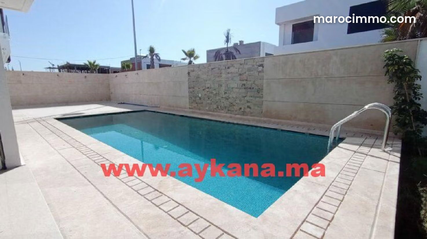 Villa 4 chambres avec piscine et vue mer, Harhoura, Temara — Temara