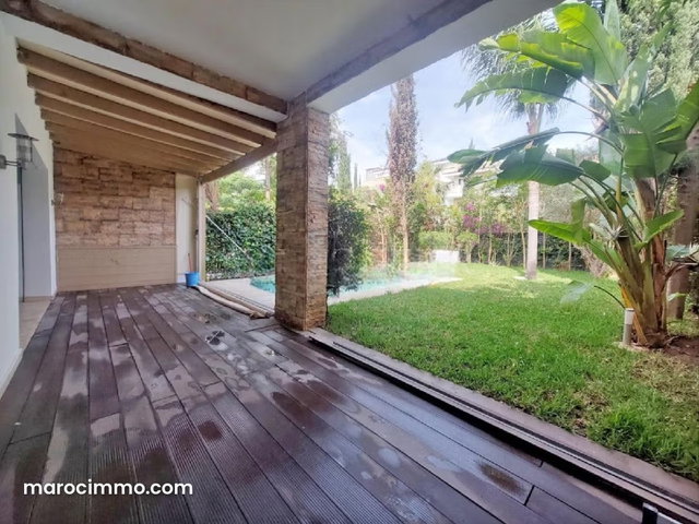 Vente très belle villa de 4chambres avec piscine 359m2 La Palmeraie, Bouskoura — 5