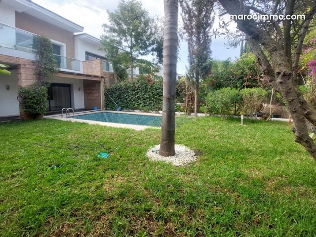 Vente très belle villa de 4chambres avec piscine 359m2 La Palmeraie, Bouskoura — 2
