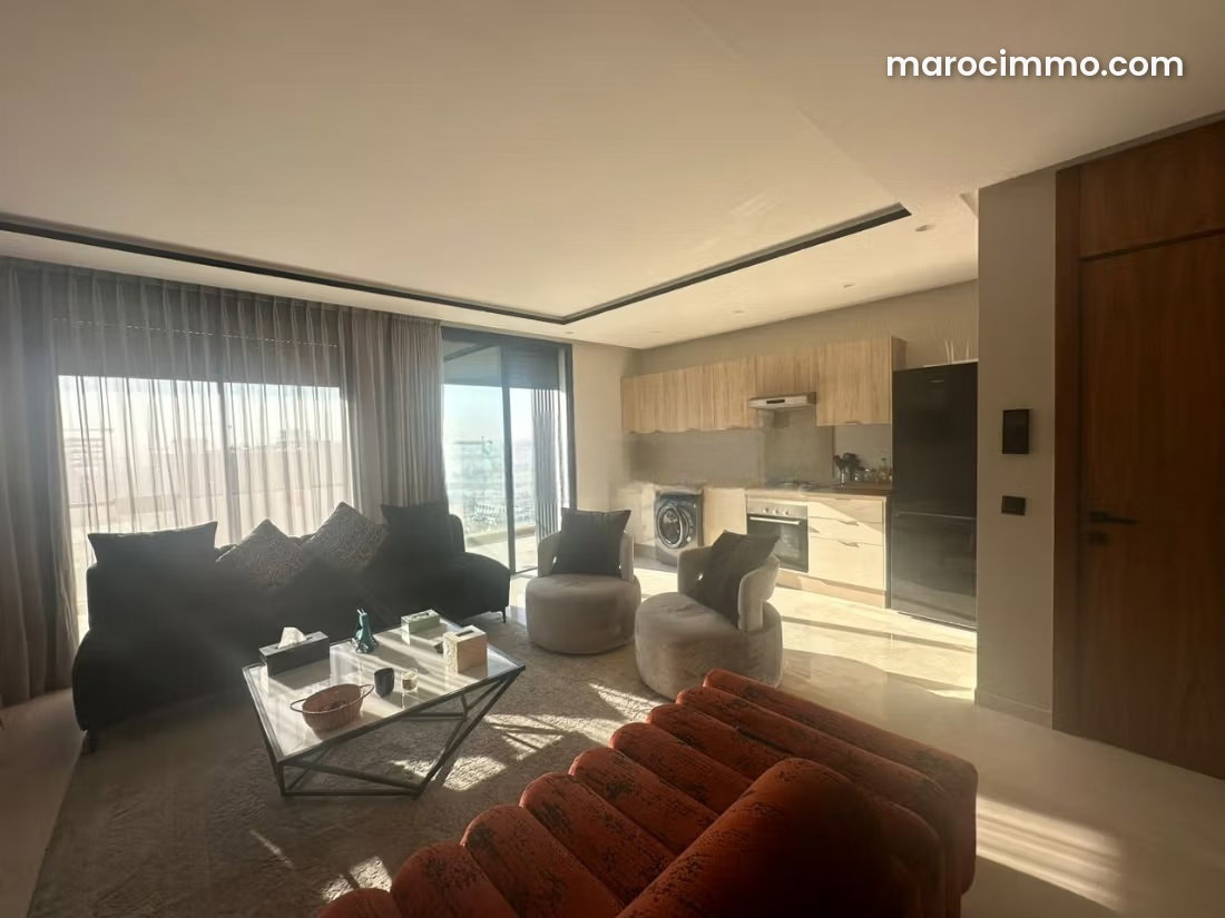82 m² Apartment, Top Floor, Casablanca Finance City — Casablanca