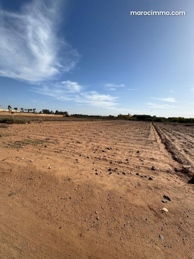 Terrain titrée km13 rte amezmiz — 2