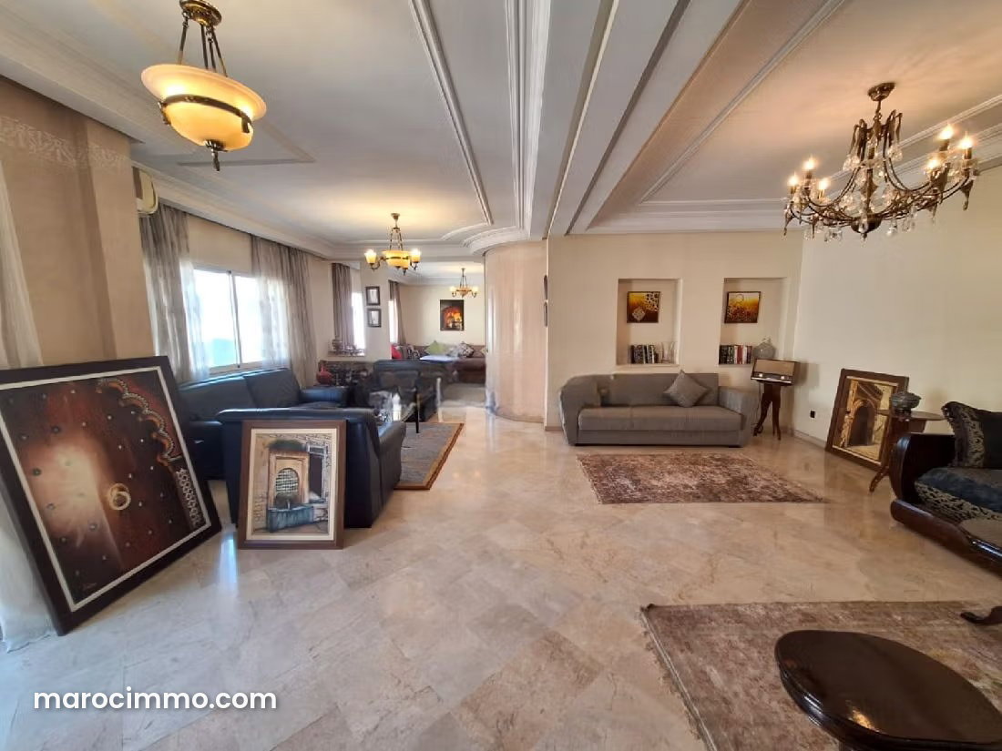 217 m² Apartment, 4 Bedrooms, Golden Triangle, Casablanca — Casablanca