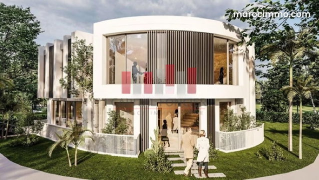Villa a usage professionnel neuve de 400 de surface utile a la location en plein quartier CIL — 2