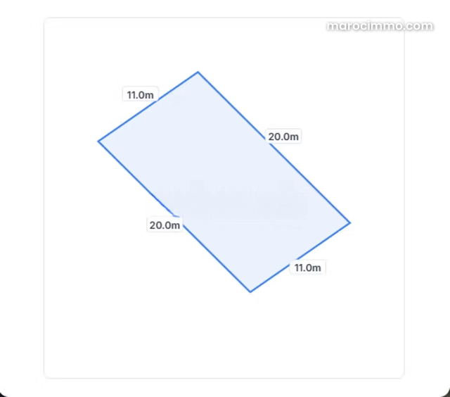 Terrain pour villa de 220m² — Casablanca