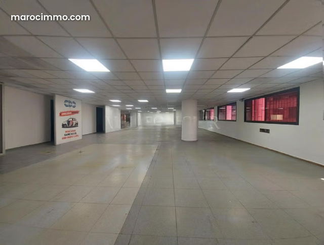 Location plateau bureau 600m2 Centre Ville, Casablanca — Casablanca
