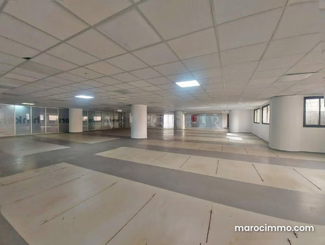 Vente plateau bureau 1000m2 Centre Ville, Casablanca — 2
