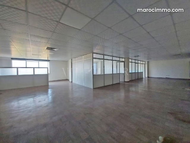 Location plateau bureau haut standing 184m2 Sidi Maarouf, Casablanca — الدار البيضاء