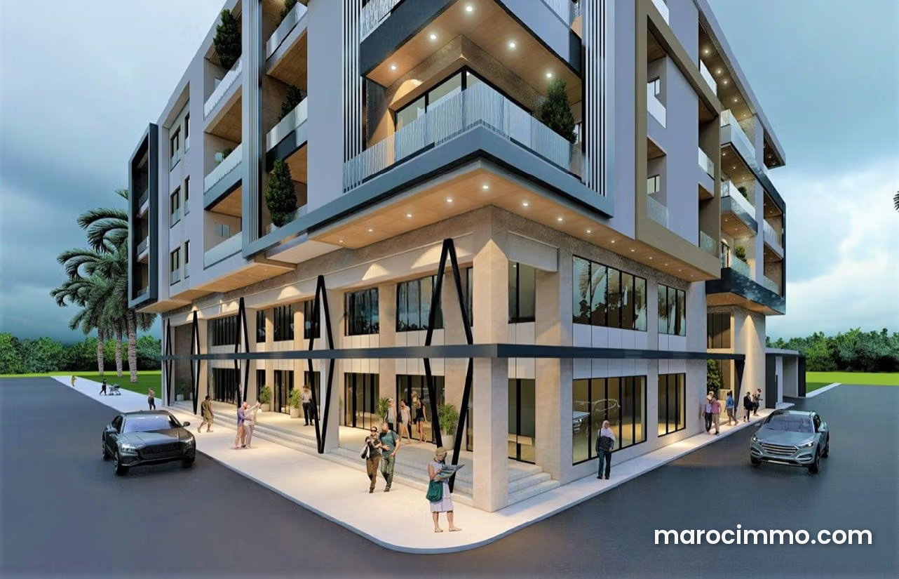 Large 5,660 m² office building for sale in Casablanca Finance City — Casablanca