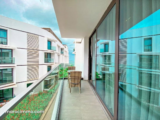 Location appartement luxueux meublé 186m2 3chambres à Ain Diab, Casablanca — 2