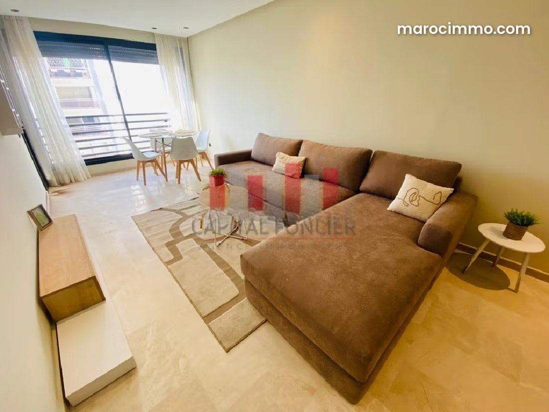 New Furnished 52 m² Apartment, Maârif Extension, Casablanca — Casablanca