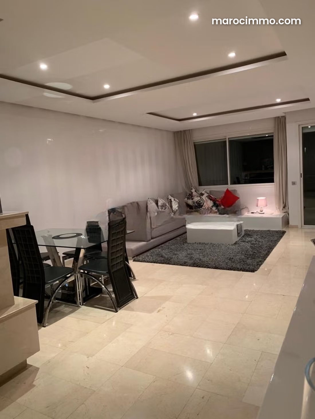Appartement 168 m², vue mer, meublé et climatisé à Agdal, Rabat — Rabat